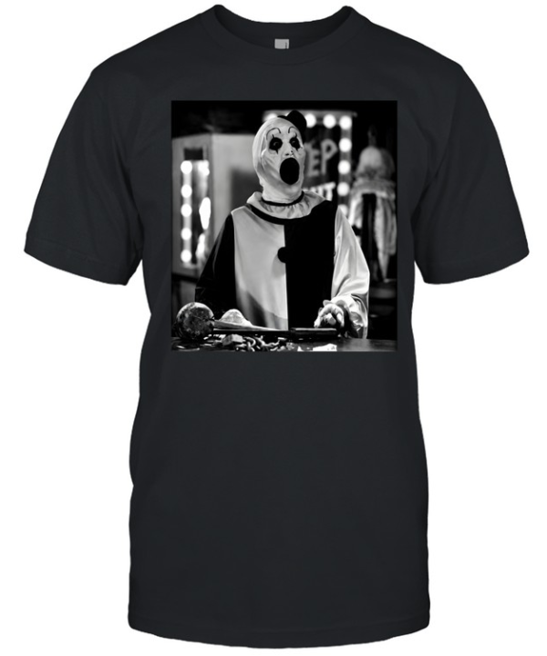 Art The Clown Terrifier Horror Movie Graphic  Classic Men's T-shirt