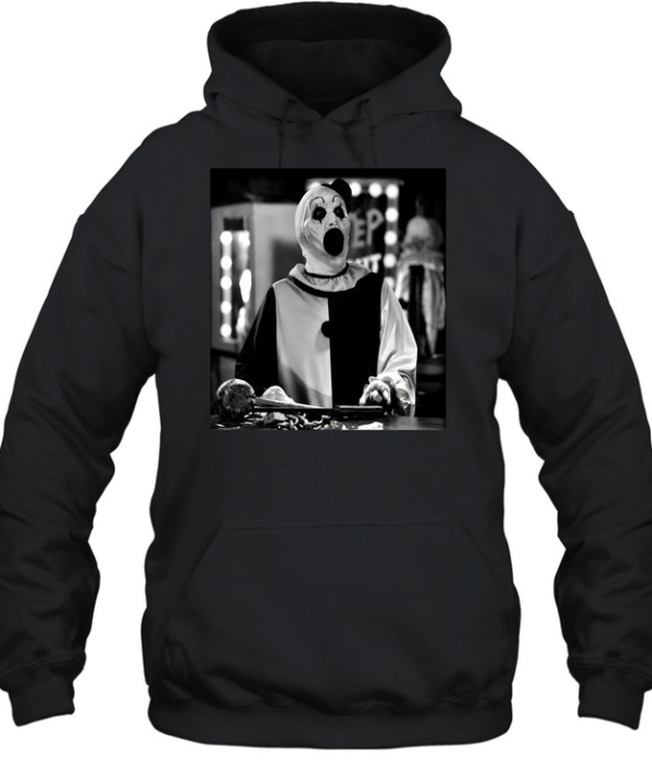 Art The Clown Terrifier Horror Movie Graphic  Unisex Hoodie