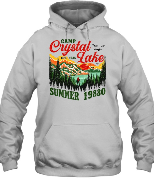 Camp Crystal Lake Summer 1980 Jason Voorhees Friday The 13th  Unisex Hoodie