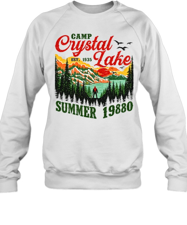 Camp Crystal Lake Summer 1980 Jason Voorhees Friday The 13th  Unisex Sweatshirt