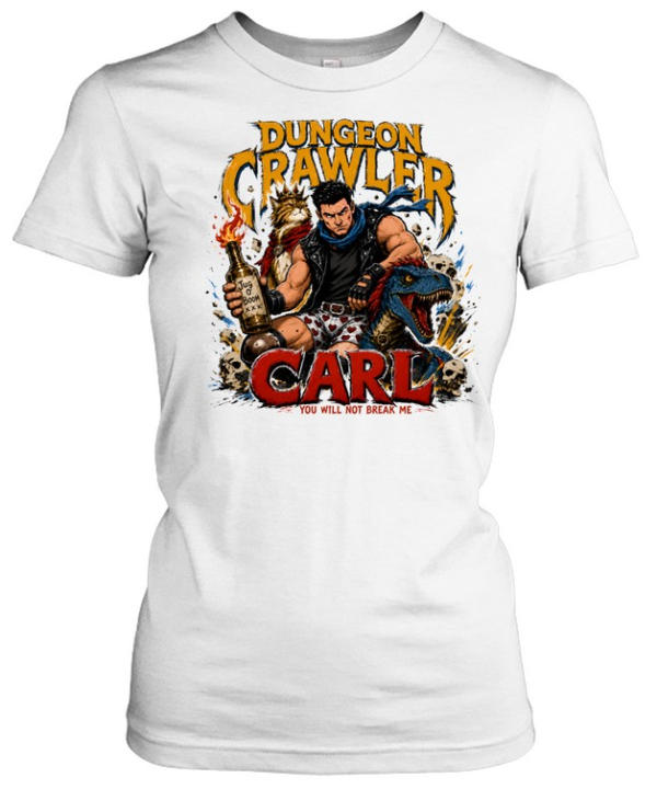 Dungeon Crawler Carl Princess Donut Mongo You Will Not Break Me  Classic Women's T-shirt