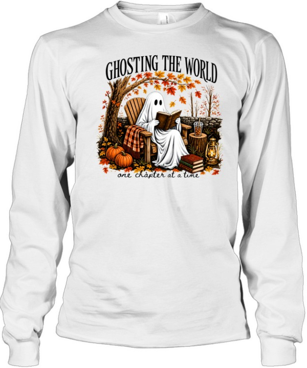 Ghosting The World Sublimation Long Sleeved T-shirt