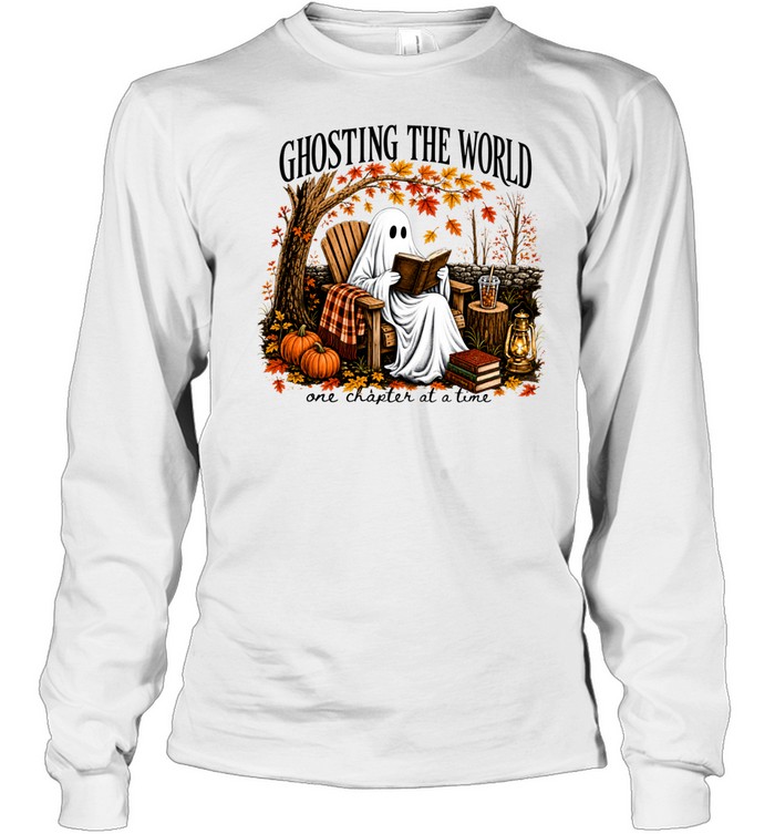 Ghosting The World Sublimation Long Sleeved T-shirt