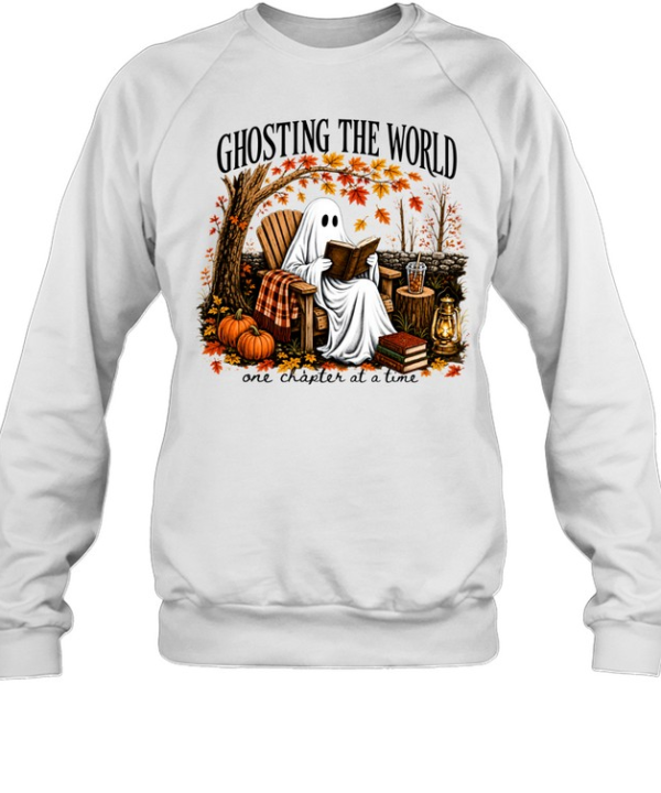 Ghosting The World Sublimation Unisex Sweatshirt