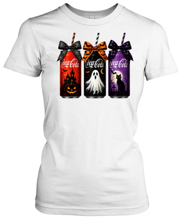 Halloween Soda Can  Classic Women's T-shirt