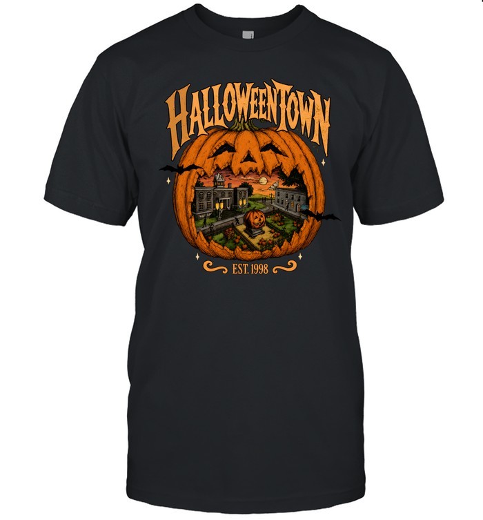 Halloweentown Est 1998 Giant Pumpkin Town Square Portal Classic Men's T-shirt Halloweentown Est 1998 Giant Pumpkin Town Square Portal Classic Men's T-shirt
