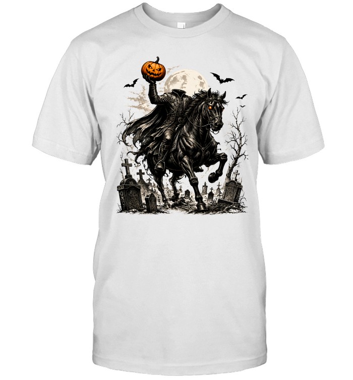 Headless Horseman Pumpkin Rider Halloween Classic Men's T-shirt Headless Horseman Pumpkin Rider Halloween Classic Men's T-shirt