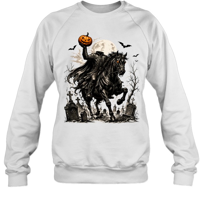 Headless Horseman Pumpkin Rider Halloween Unisex Sweatshirt Headless Horseman Pumpkin Rider Halloween Unisex Sweatshirt
