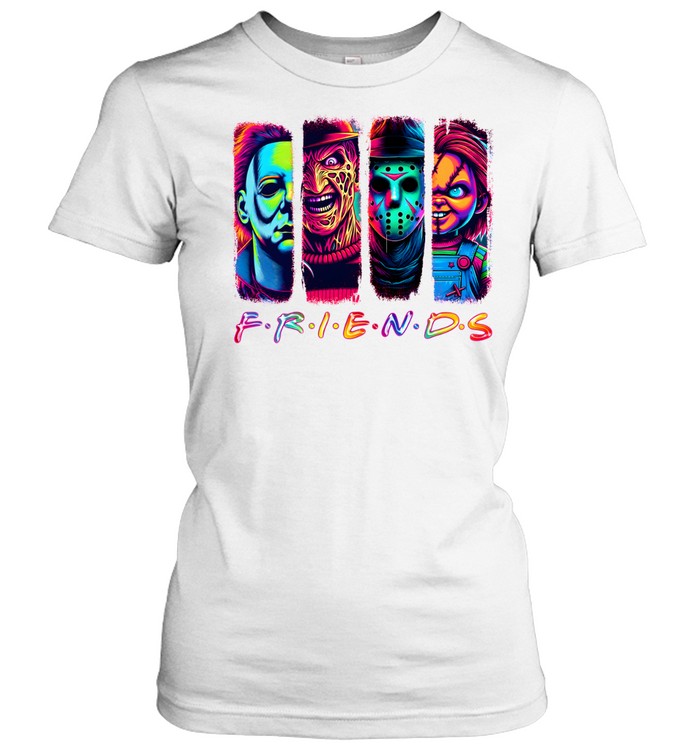 Horror Friends Neon Classic Women's T-shirt