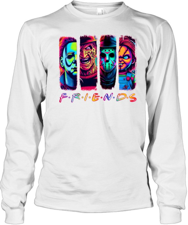 Horror Friends Neon Long Sleeved T-shirt