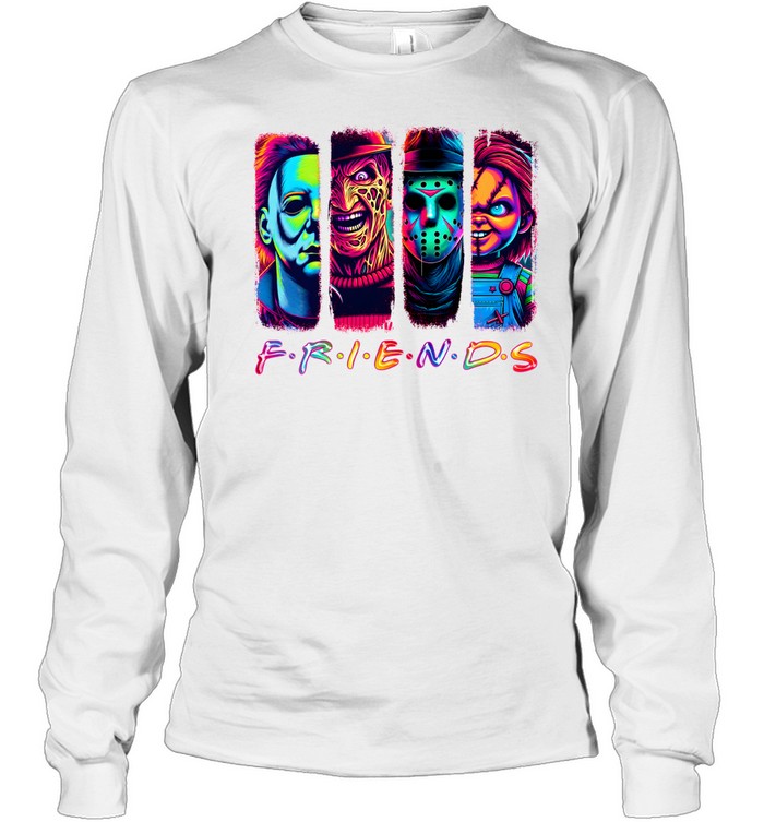 Horror Friends Neon Long Sleeved T-shirt