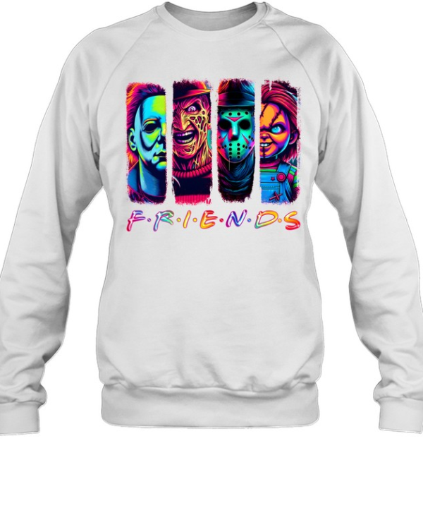 Horror Friends Neon Unisex Sweatshirt