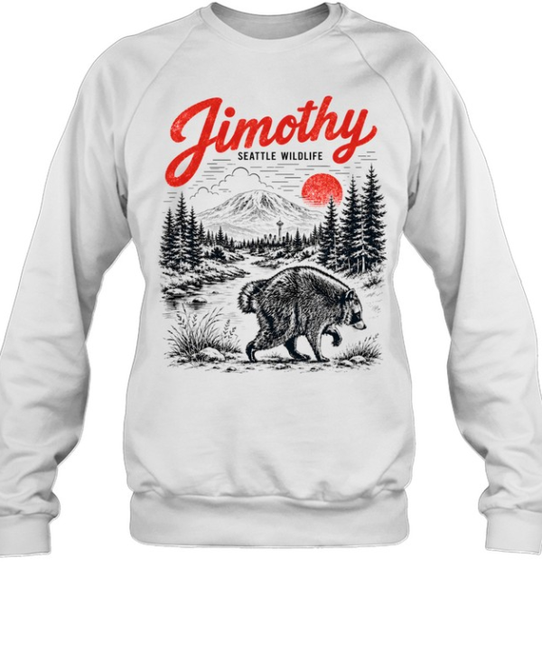 Jimothy Raccoon Unisex Sweatshirt