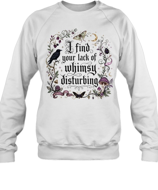 Lack of Whimsy Crow Fall  Unisex Sweatshirt