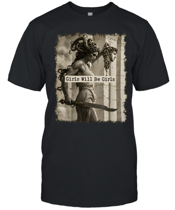Medusa Girls Will Be Girls Classic Men's T-shirt