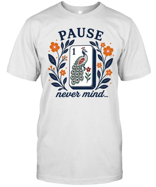 Pause Nevermind  Classic Men's T-shirt