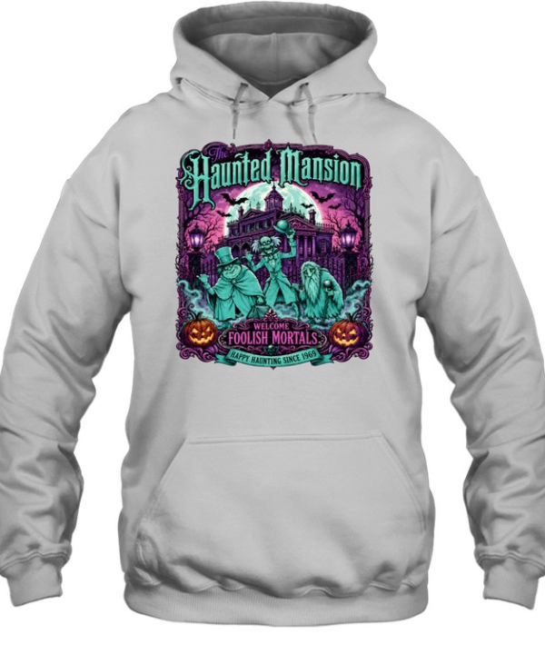 Retro The Haunted Mansion Halloween Unisex Hoodie