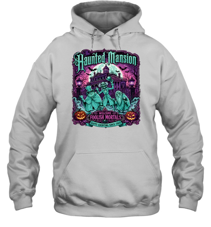Retro The Haunted Mansion Halloween Unisex Hoodie Retro The Haunted Mansion Halloween Unisex Hoodie