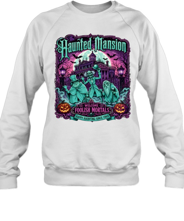Retro The Haunted Mansion Halloween Unisex Sweatshirt