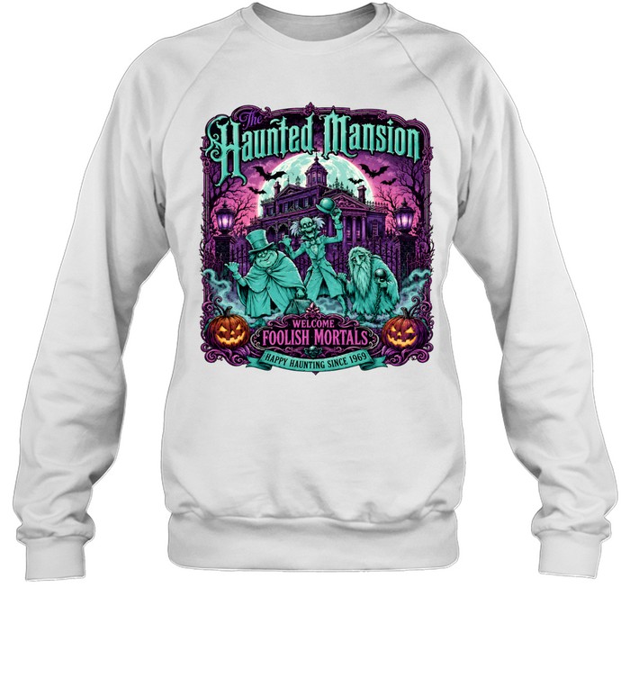 Retro The Haunted Mansion Halloween Unisex Sweatshirt Retro The Haunted Mansion Halloween Unisex Sweatshirt