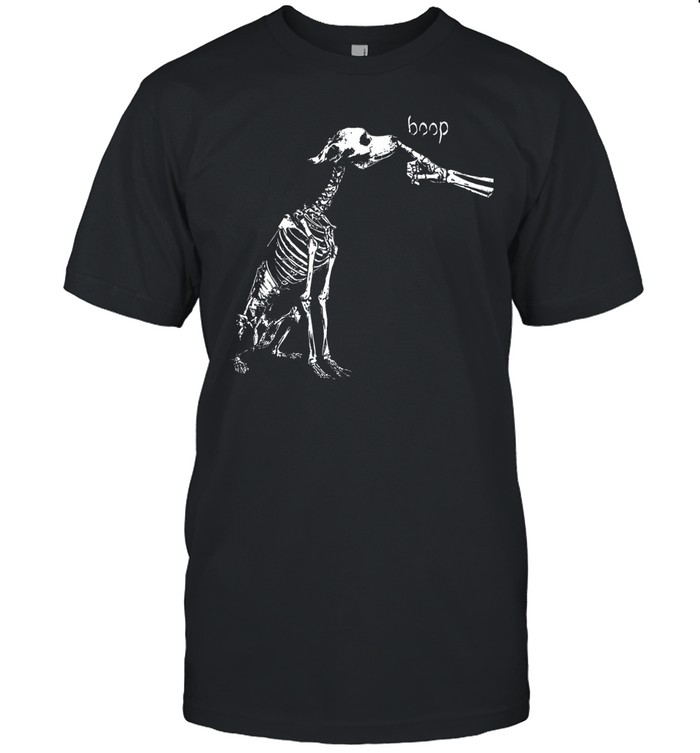 Skeleton Dog Boop Nose Funny Dog Lover Halloween Classic Men's T-shirt Skeleton Dog Boop Nose Funny Dog Lover Halloween Classic Men's T-shirt