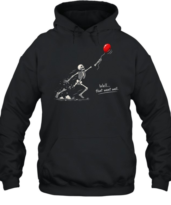 Skeleton Lost Balloon  Unisex Hoodie