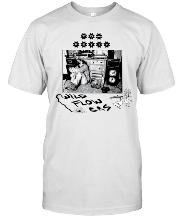 Tom Petty Wildflowers Retro Bedroom  Classic Men's T-shirt