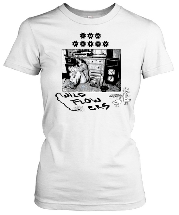 Tom Petty Wildflowers Retro Bedroom  Classic Women's T-shirt