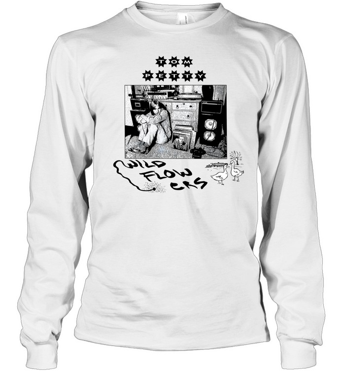 Tom Petty Wildflowers Retro Bedroom Long Sleeved T-shirt