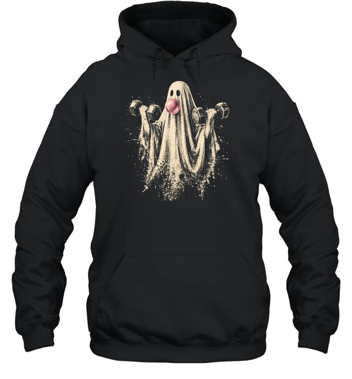 Vintage Lifting Ghost Weightlifting Dumbbell Halloween Unisex Hoodie Vintage Lifting Ghost Weightlifting Dumbbell Halloween Unisex Hoodie