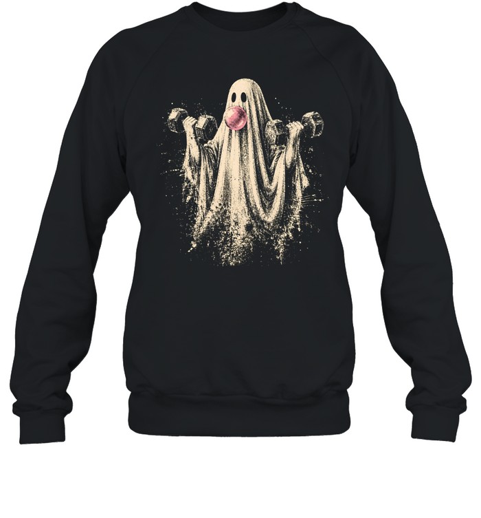 Vintage Lifting Ghost Weightlifting Dumbbell Halloween Unisex Sweatshirt Vintage Lifting Ghost Weightlifting Dumbbell Halloween Unisex Sweatshirt