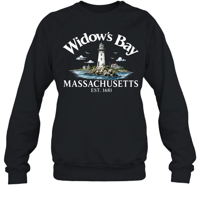 Widows Bay Massachusetts Est 1681 Vintage Coastal Lighthouse Unisex Sweatshirt Widows Bay Massachusetts Est 1681 Vintage Coastal Lighthouse Unisex Sweatshirt