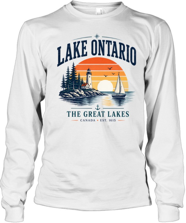 Anti Trump Great Lakes Protest Long Sleeved T-shirt