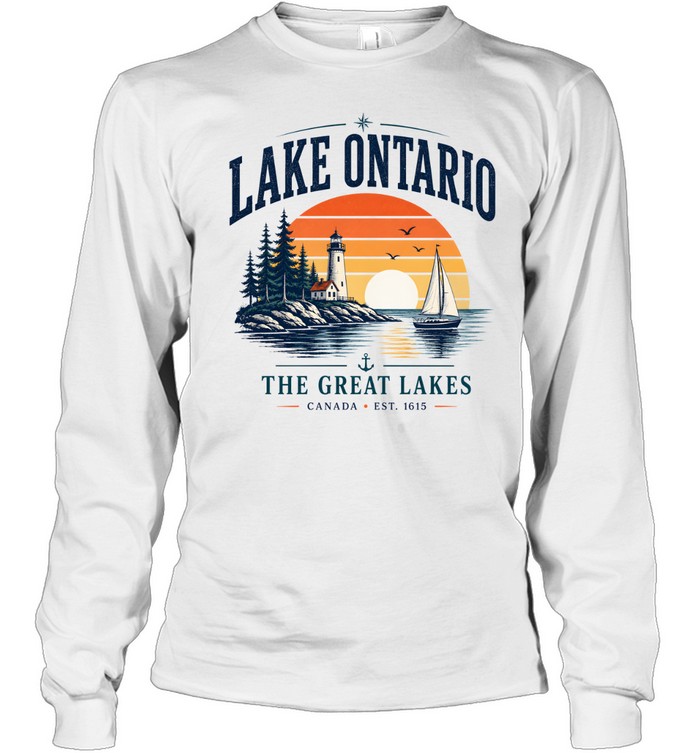 Anti Trump Great Lakes Protest Long Sleeved T-shirt