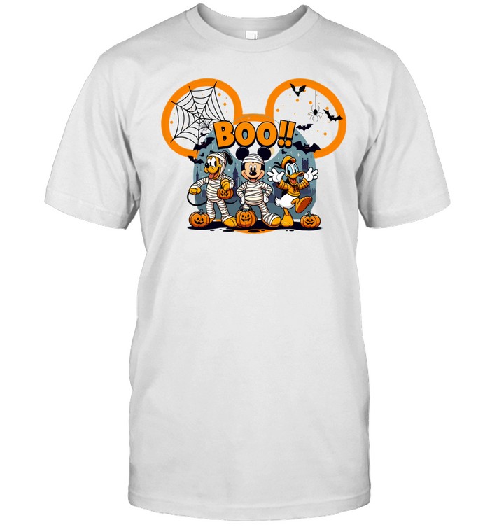 Boo Cartoon Friends Mummy Costumes Halloween T- Classic Men's T-shirt Boo Cartoon Friends Mummy Costumes Halloween T- Classic Men's T-shirt