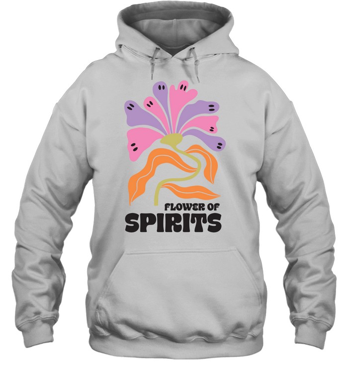 Flower Of Spirits Boho Ghost Petals Halloween T- Unisex Hoodie Flower Of Spirits Boho Ghost Petals Halloween T- Unisex Hoodie