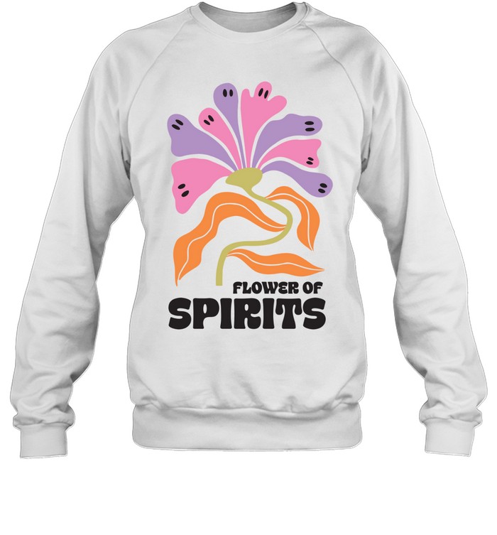 Flower Of Spirits Boho Ghost Petals Halloween T- Unisex Sweatshirt Flower Of Spirits Boho Ghost Petals Halloween T- Unisex Sweatshirt