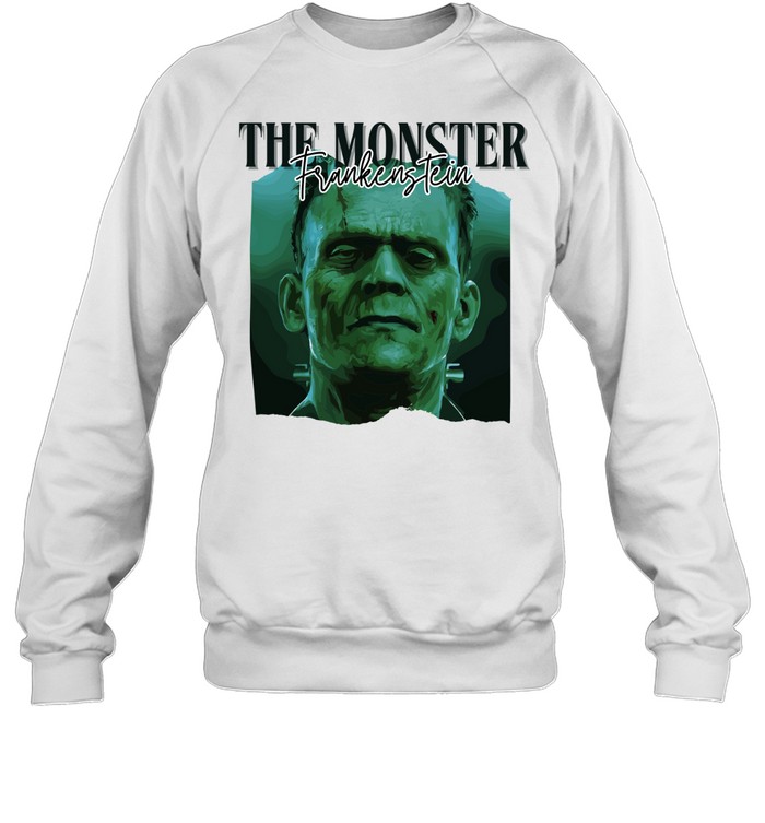 Frankenstein The Monster Classic Horror Sci-Fi Graphic T- Unisex Sweatshirt Frankenstein The Monster Classic Horror Sci-Fi Graphic T- Unisex Sweatshirt