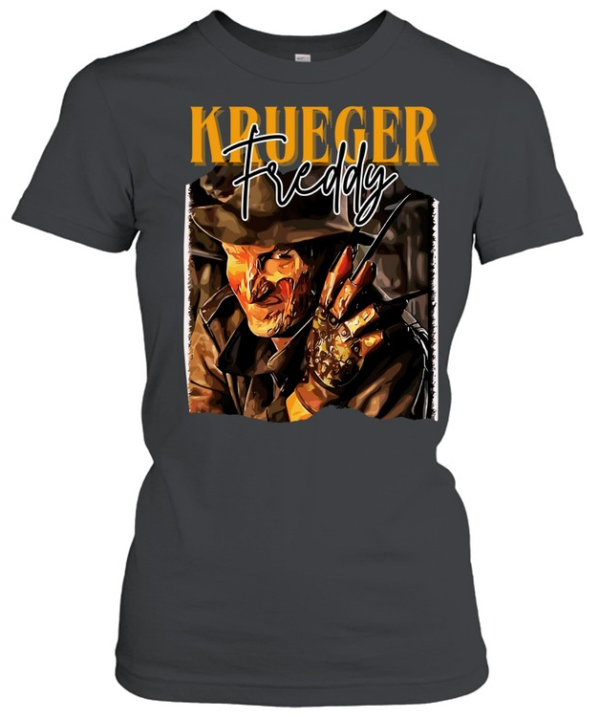 Freddy Krueger Nightmare Glove Blade Horror Movie Graphic T- Classic Women's T-shirt
