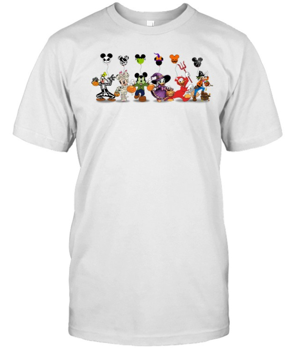 Halloween Spooky Friends Trick Or Treat Costumes T- Classic Men's T-shirt