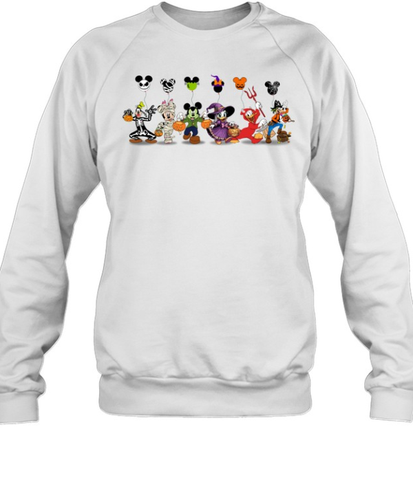 Halloween Spooky Friends Trick Or Treat Costumes T- Unisex Sweatshirt
