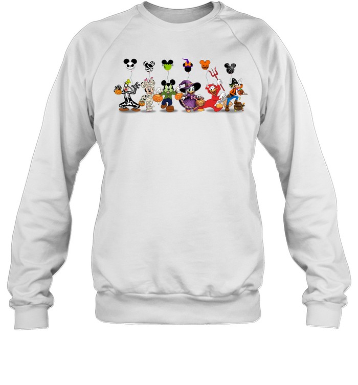 Halloween Spooky Friends Trick Or Treat Costumes T- Unisex Sweatshirt Halloween Spooky Friends Trick Or Treat Costumes T- Unisex Sweatshirt