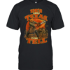 He's From Texas I Can Tell Swinging Chainsaw Pumpkin Halloween T- Classic Men's T-shirt