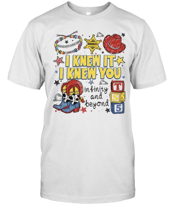 I Knew It I Knew You Toy Story Cowgirl Boots Sheriff Graphic  Classic Men's T-shirt