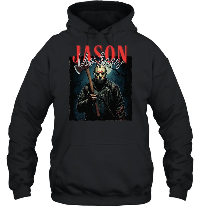 Jason Voorhees Bloody Axe Camp Crystal Lake Halloween Horror Unisex Hoodie Jason Voorhees Bloody Axe Camp Crystal Lake Halloween Horror Unisex Hoodie