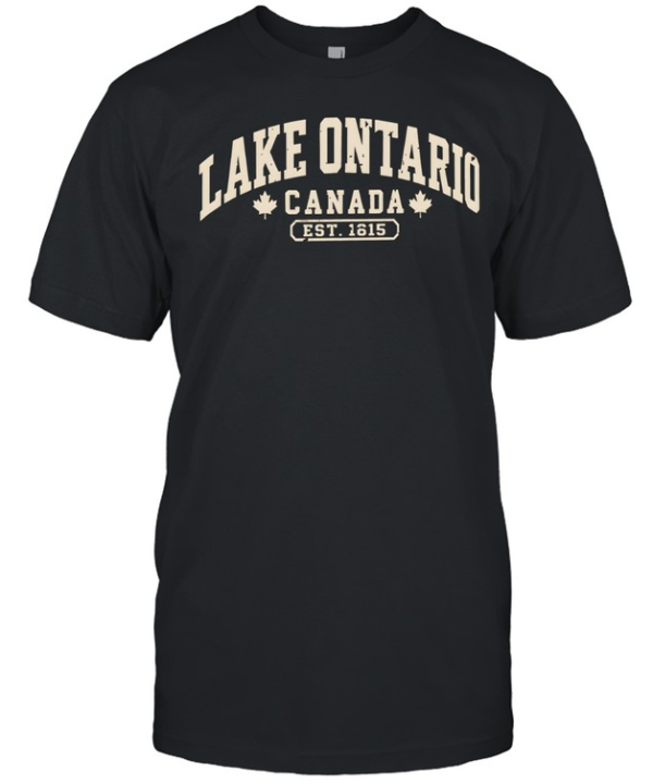 Lake Ontario Est 1615 Classic Men's T-shirt