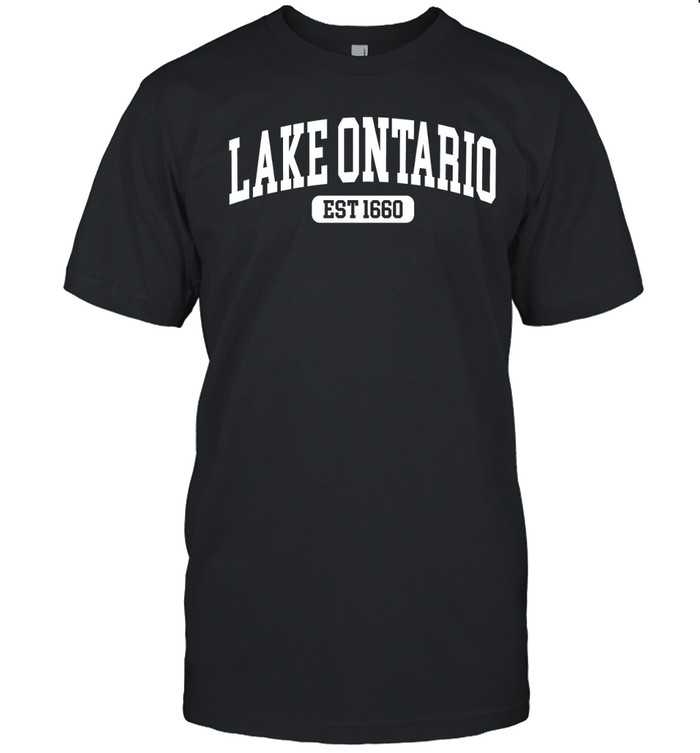 Lake Ontario Est. 1660 Classic Men's T-shirt Lake Ontario Est. 1660 Classic Men's T-shirt