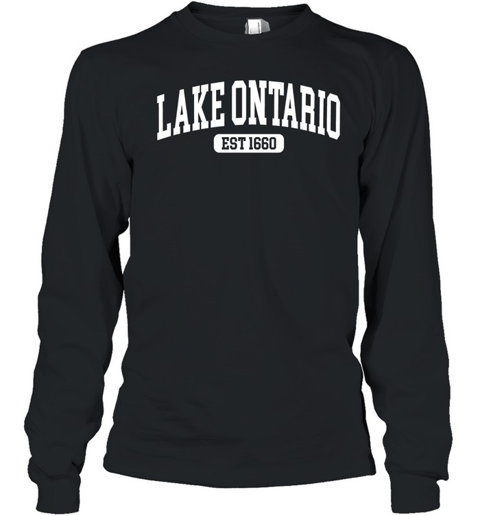 Lake Ontario Est. 1660 Long Sleeved T-shirt