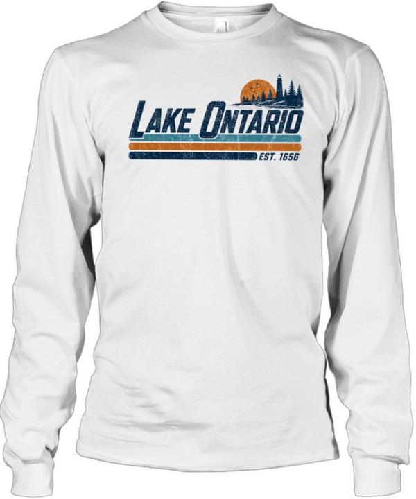 Lake Ontario Great Lakes Long Sleeved T-shirt