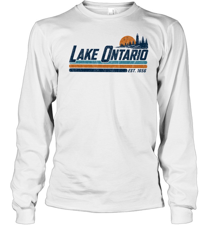 Lake Ontario Great Lakes Long Sleeved T-shirt